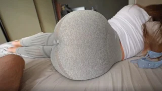 Step Sister Caught Me Jerking Off And I Fucked Her Through A Hole In Her Leggings