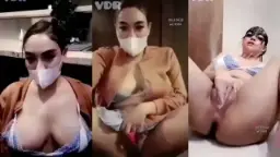 Tante Seksi Garuk-garuk Becek Di Lorong Hotel, Crot Di Mana-mana.