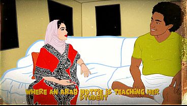 Guru Arab Montok Dengan Bokong Gede Ngajarin Murid Trik-trik Baru Yang Bikin Merinding.