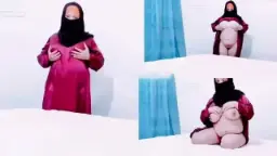 Arab Ratu Niqab Buka-bukaan Pamer Dada Montok Besar