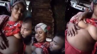 Cewek Bangladesh Dipegang Tetangganya, Nyusu-nyusu Sampe Basah Kuyup.