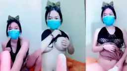 Cici Molly Ngewe Pakai Dildo Mangga Sampe Ngangkang Lebar
