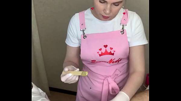 Rusia Paling Panas, Nyonya Cukur Seksi Sugarnadya Tunjukin Cara Bikini Dalam Buat Pria: Cara Wax Kontol