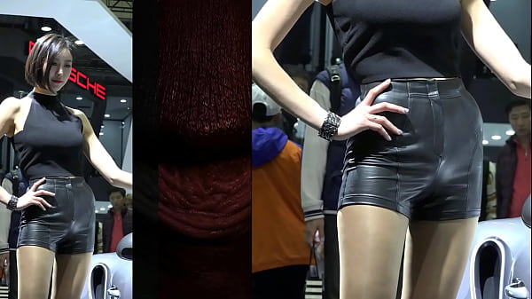 Gadis China Goyang Pakai Hotpants Kulit Bikin Meleleh