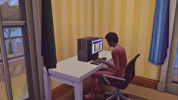 Madrasta Indiana Cola No Enteado Batendo Punheta Vendo Porno, Depois Maceta Ele Na Primeira Vez