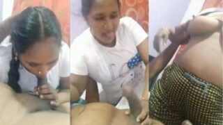 Wanita Desa Ngewe Di Hotel, Mulutnya Mainin Kontol Hitam Kekasihnya.