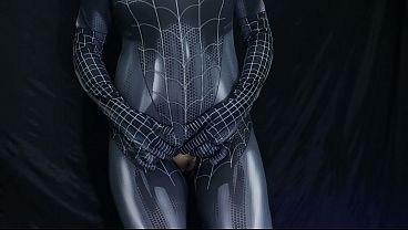 Bokep Indo Ngebutin Spiderman Cewek, Memek Basah Banget Sampe Becek